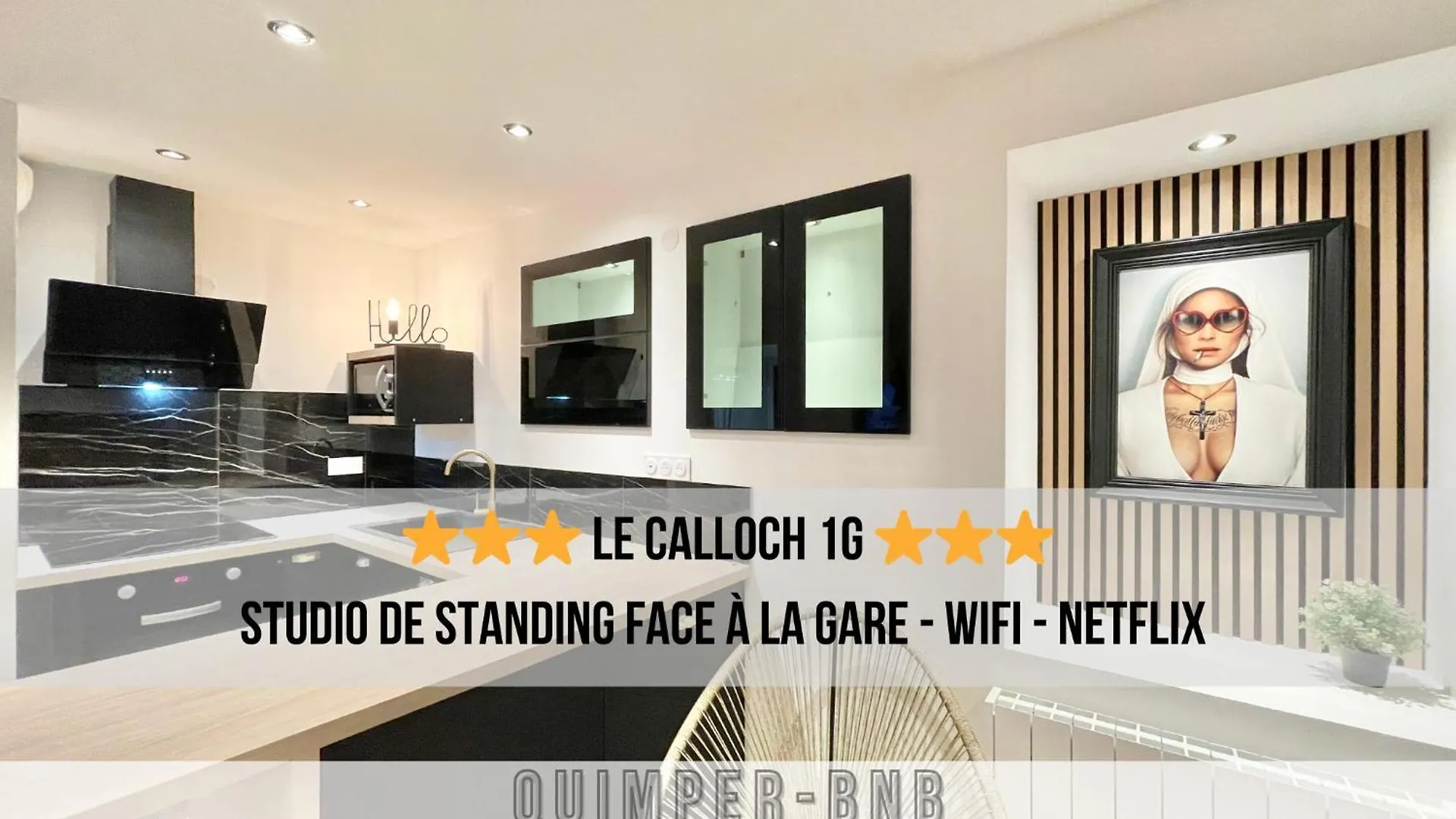 Le Calloch 1G - Wifi - Parking Facile - Gare Кемпер