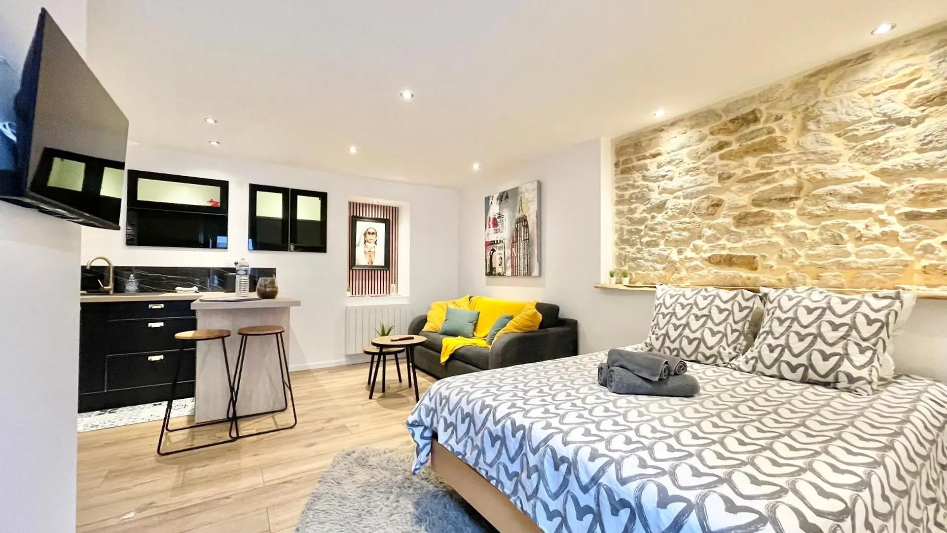 Le Calloch 1G - Wifi - Parking Facile - Gare Кемпер Апартаменты